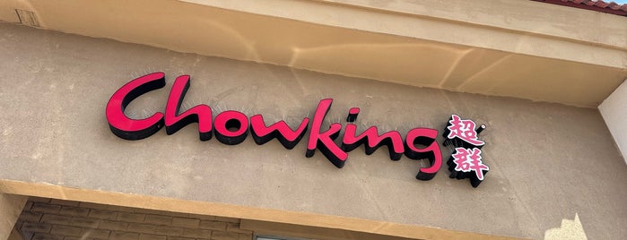 Chowking is one of food.