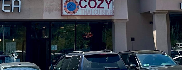 Cozy Thai Cuisine is one of When I can't decide...