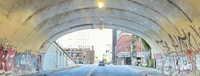 2nd Street Tunnel is one of Los Angeles area highways and crossings.