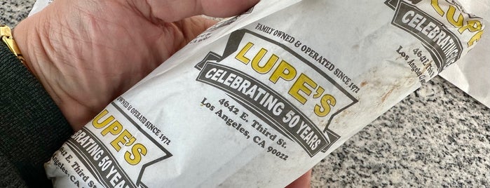 Lupe’s #2 is one of Tacos.