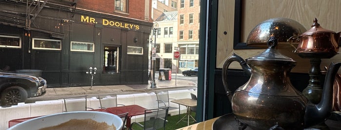 Tradesman Coffee Shop and Lounge is one of Boston Coffee Shops.