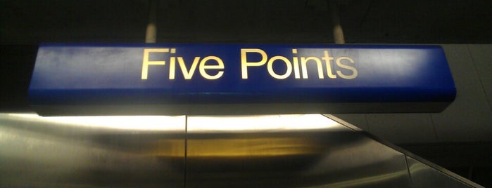 MARTA - Five Points Station is one of #416by416 - Dwayne list2.