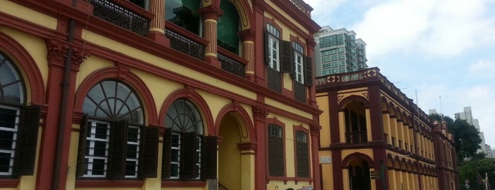 中央圖書館 Biblioteca Central de Macau is one of UNESCO World Heritage Sites in China.