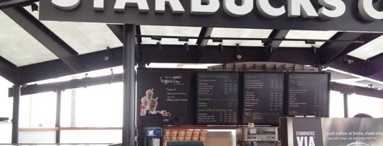 Starbucks is one of Cincinnati Airport.