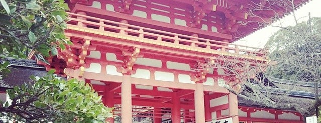 上賀茂神社 (賀茂別雷神社) is one of 御朱印帳記録処.