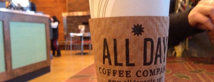 All Day Café by Minervas is one of Lieux qui ont plu à Eric.