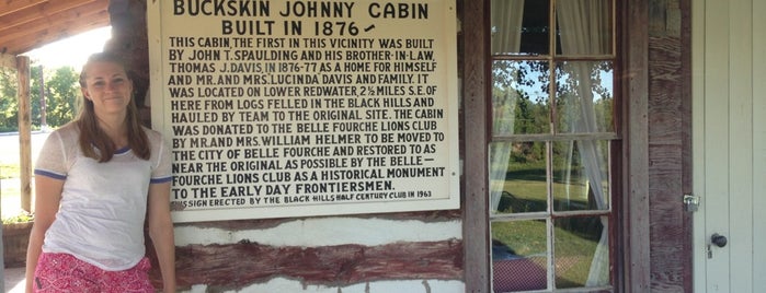 Buckskin Johnny Cabin is one of Rapid City, SD.