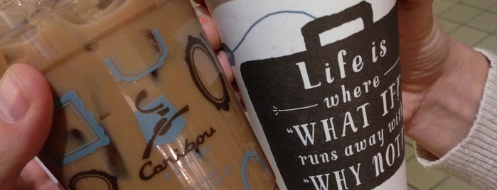 Caribou Coffee is one of <3.