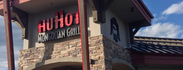 HuHot Mongolian Grill is one of สถานที่ที่ Rachel ถูกใจ.