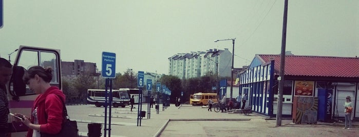 Автостанція №2 / Bus station #2 is one of Frankivsk.