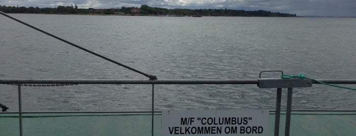 M/F Columbus is one of Dk.