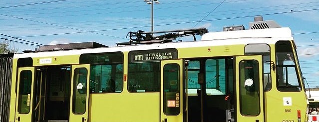 H Betriebshof Lichtenberg is one of Berlin tram line 37.