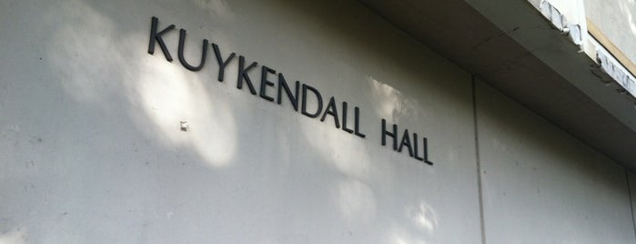 Kuykendall Hall is one of UHM.
