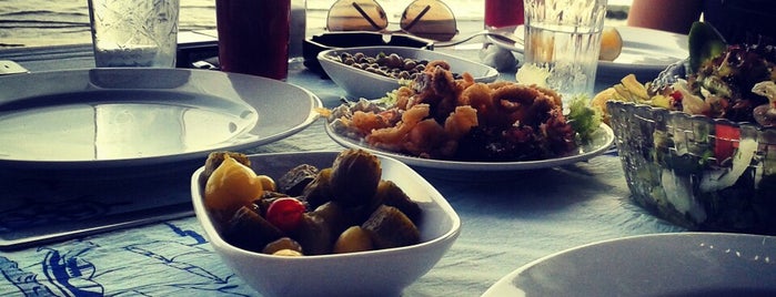 Karina Balık Restaurant is one of Tempat yang Disimpan Mehmet.