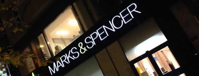 Marks & Spencer is one of สถานที่ที่ Jane ถูกใจ.