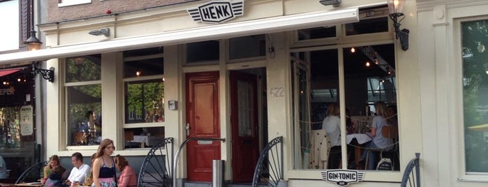 Bar restaurant HENK is one of Amsterdam.