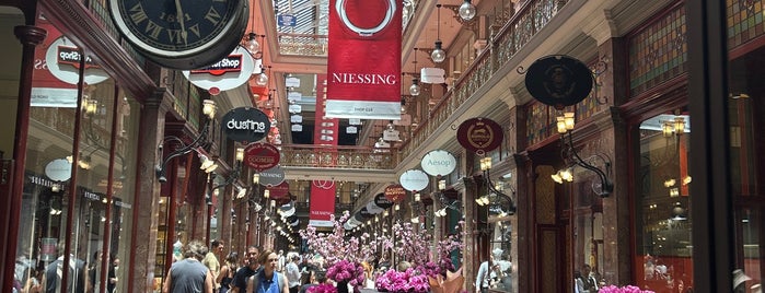 The Strand Arcade is one of Crowded Sydney.