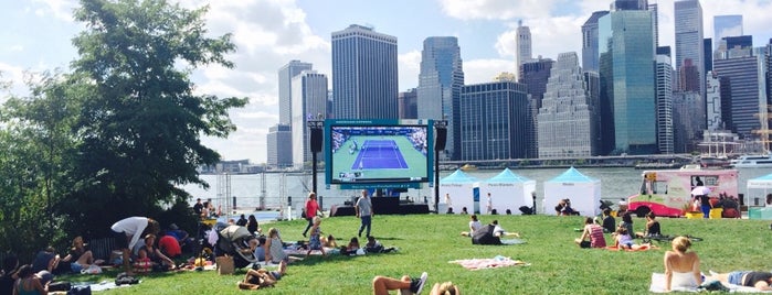 Brooklyn Bridge Park is one of NYC.