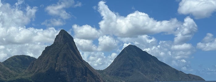 Petit Piton is one of St. Lucia.