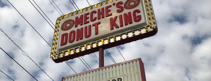 Meche's Donut King is one of Lafayette.