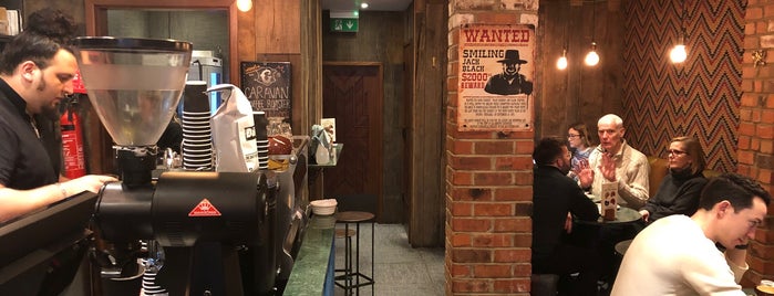 A Wanted Man Espresso Canteen is one of London son.