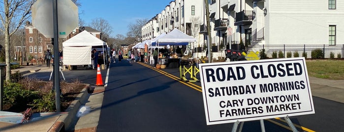 Cary Downtown Farmers Market is one of NC Farmer's Markets.