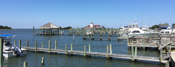 Silver Lake Harbor is one of Ocracoke Island.