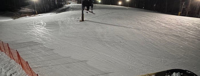 Cascade Mountain Ski Area is one of Wisconsin.