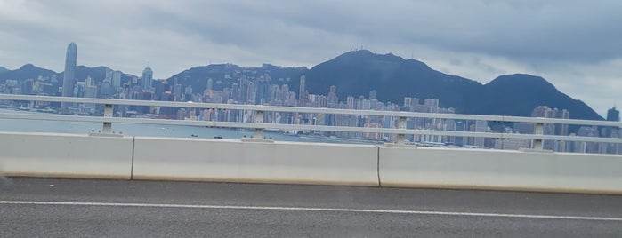Stonecutters Bridge is one of Hong Kong Bridges.