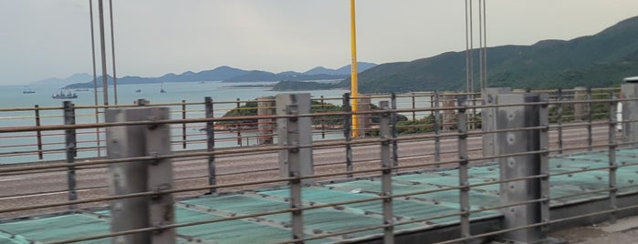Tsing Ma Bridge is one of Hongkong.