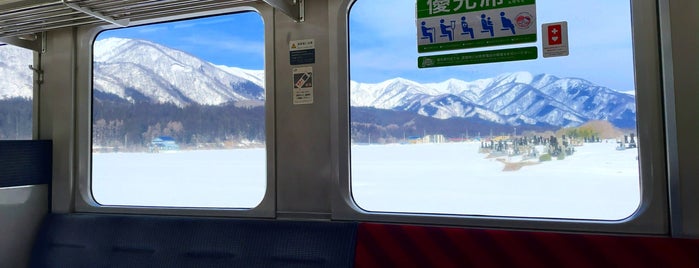 鵜杉駅 is one of JR 미나미토호쿠지방역 (JR 南東北地方の駅).