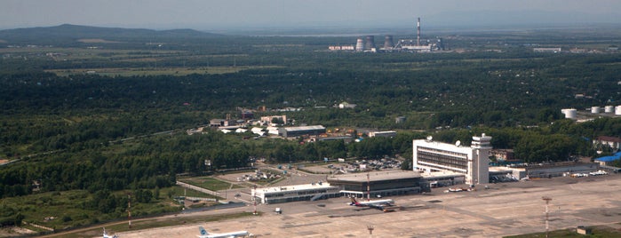 Khabarovsk Novy International Airport (KHV) is one of Аэропорты России.