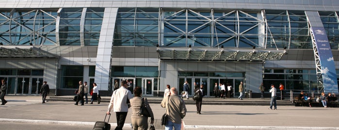 Tolmachevo International Airport (OVB) is one of Аэропорты России.