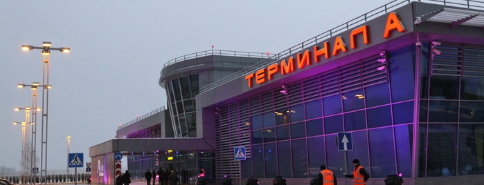 Терминал A is one of Аэропорты России.