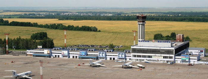 카잔 국제공항 (KZN) is one of Аэропорты России.