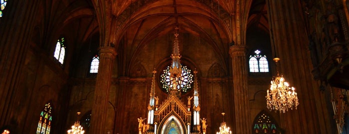 Minor Basilica of San Sebastian (Shrine of Our Lady Of Mount Carmel) is one of Places To Eat and Visit.