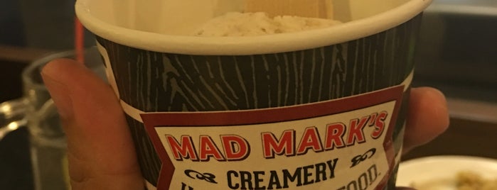 Mad Mark's Creamery and Good Eats is one of Crazy 'Bout Ice Cream.