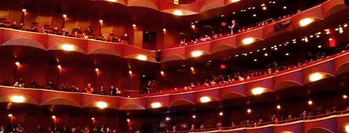 The Metropolitan Opera is one of Ben's "I'm visiting New York" Definitive List.