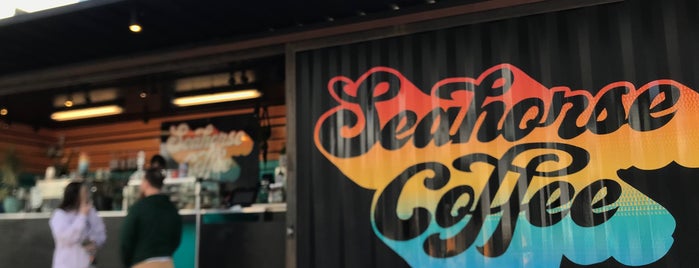 Seahorse Coffee is one of Tempat yang Disukai Justin.