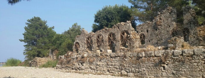 Olympos Antik Kenti is one of Lycian Way.