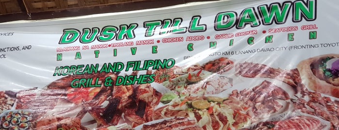 Dusk Till Dawn is one of Davao food trip.