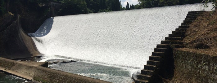 Hakusui Dam is one of 大分探検隊.