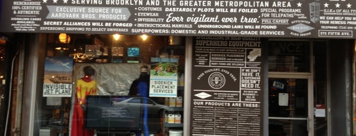 Brooklyn Superhero Supply Co. is one of Brooklyn faves.