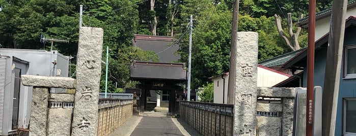 心岩寺 is one of 寺院.