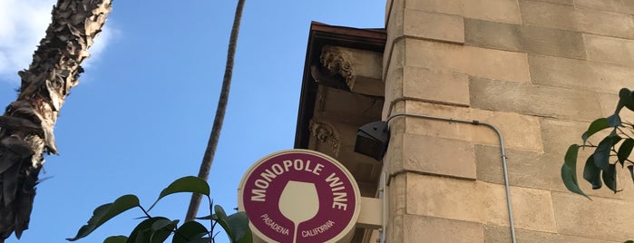 Monopole Wine is one of Pasadena and Environs.