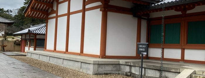 法隆寺 大宝蔵院 (百済観音堂) is one of was_temple.