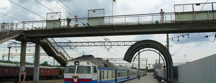 Залізнична станція «Почайна» is one of Залізничні вокзали України.