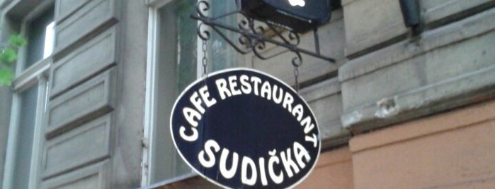 Cafe restaurant Sudička is one of плавали.