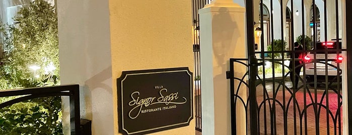 Signor Sassi is one of Italian restaurant 🍕🍝 ( Riyadh 🇸🇦 ).