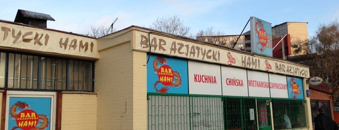 Bar Azjatycki "Hami" is one of Warszawa - jedzenie.